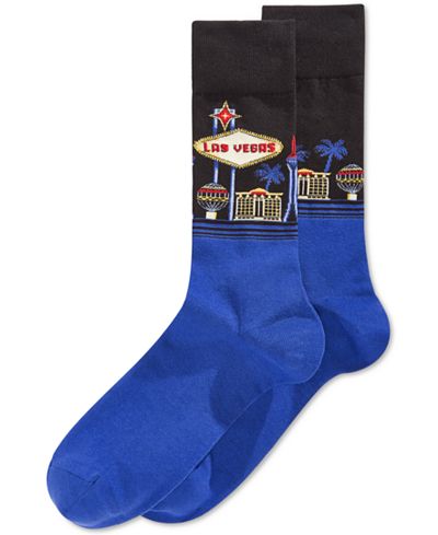Hot Sox Men's Las Vegas Slacks Socks