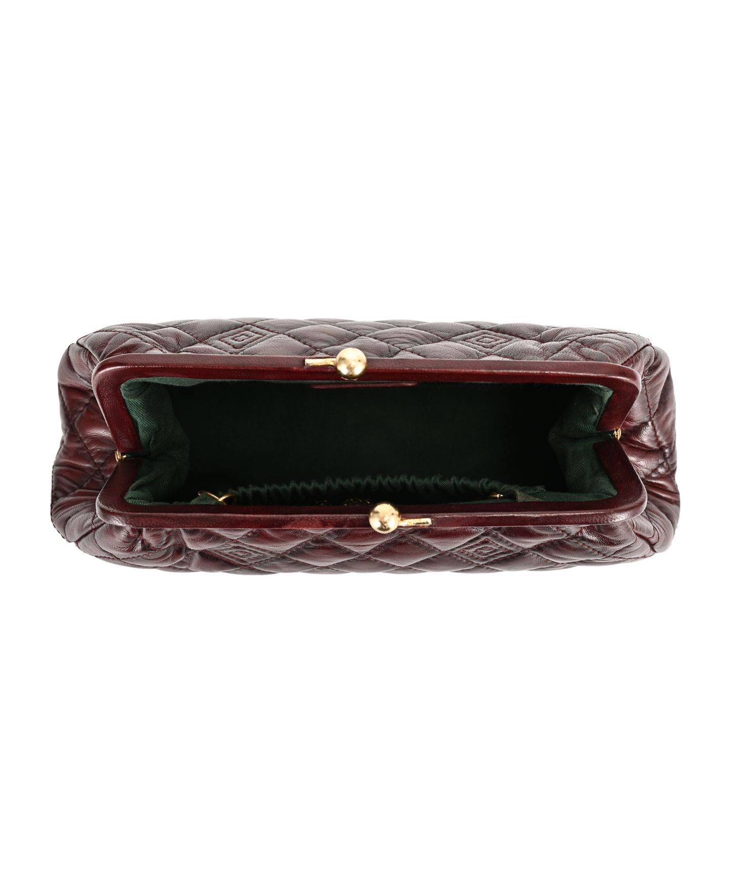 Женская сумка OLD TREND Petunia Small Quilted Leather Crossbody Handbag, цвет: Бордовый красный — фото 4