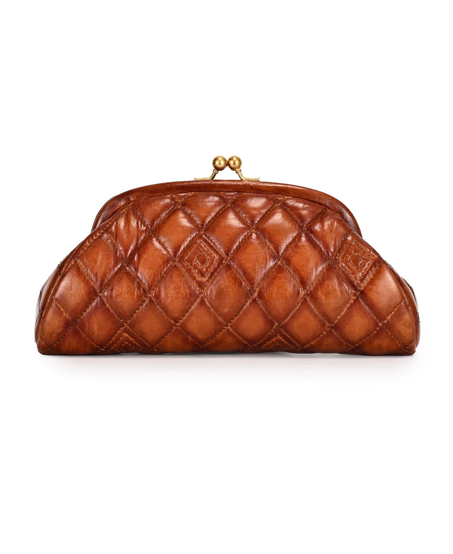 Petunia Quilted Mini Beauty Clutch Handbag