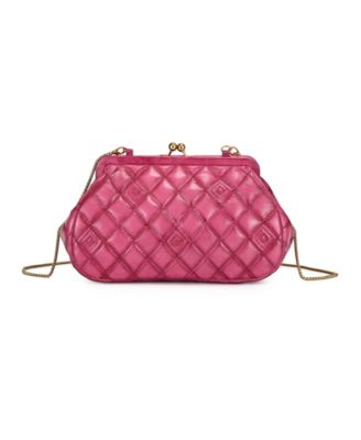 Petunia Small Quilted Leather Crossbody Handbag