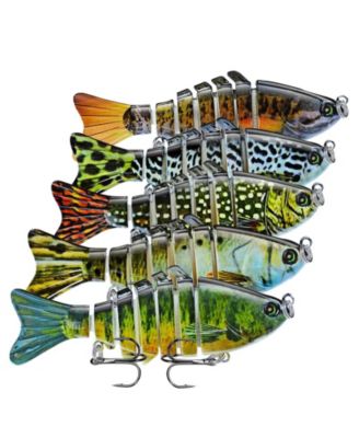 Fishing Lures Multi Jointed Swimbait Slow Sinking Bass Trout