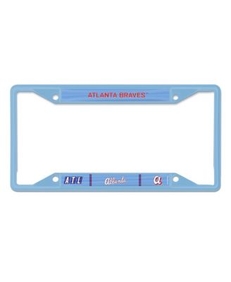 Atlanta Braves 2026 City Connect Laser Cut Metal License Plate Frame