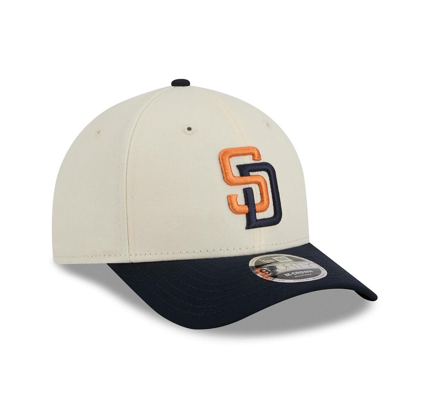 Men's Cream/Obsidian San Diego Padres 2026 City Connect 9FORTY M-Crown Adjustable Hat