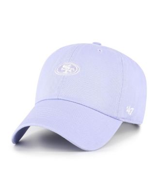 Women's Purple San Francisco 49ers Base Runner Ballpark Clean Up Adjustable Hat
