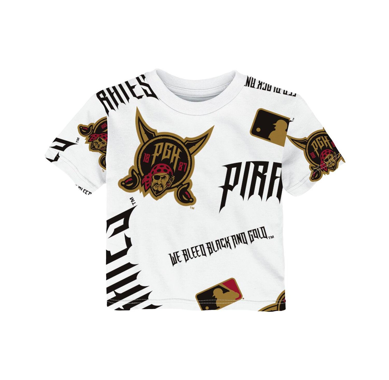 Baby Boys and Girls White Pittsburgh Pirates 2026 City Connect Game Day T-Shirt
