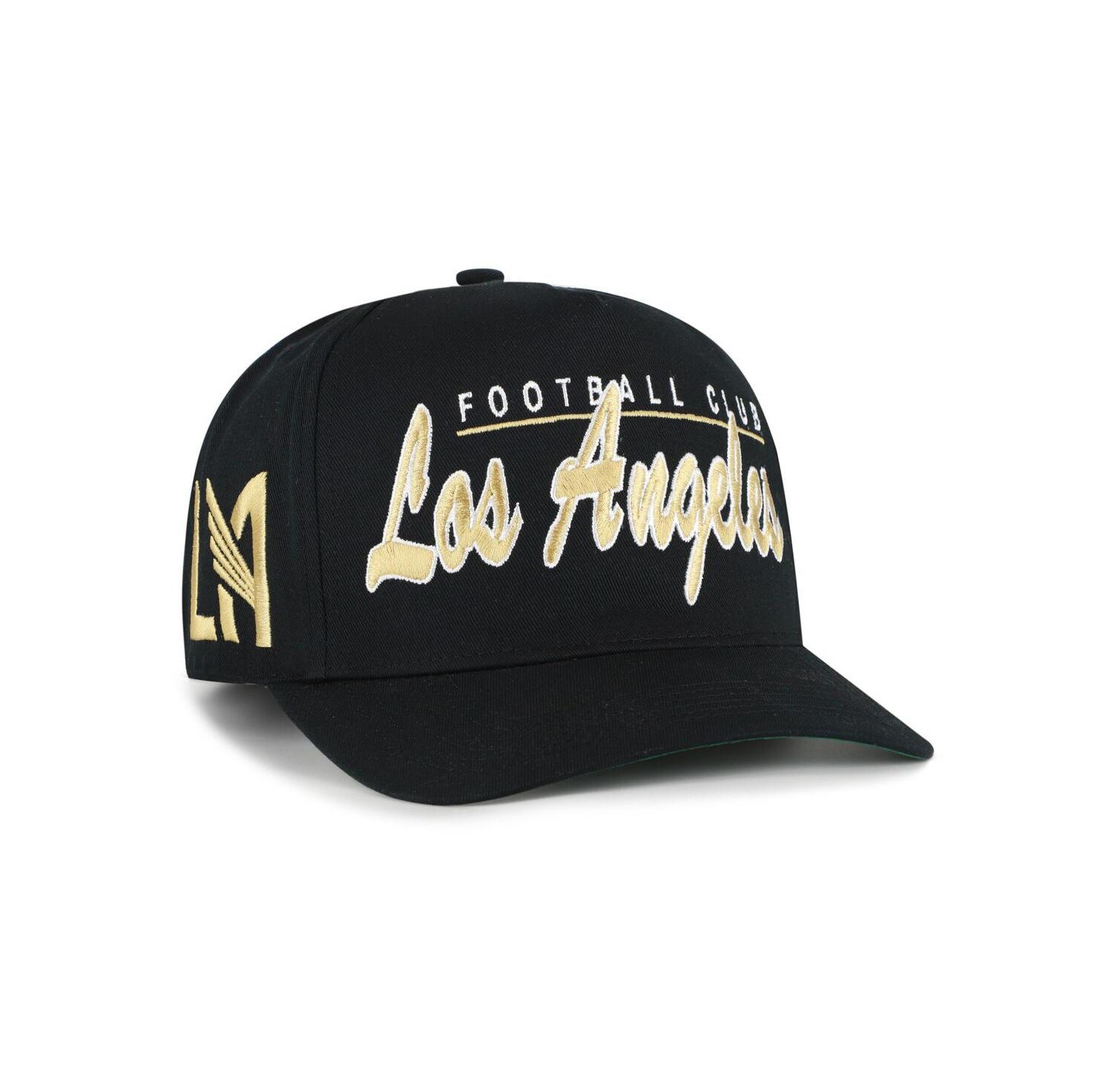 Men's Black LAFC Brush Mark Hitch Adjustable Hat
