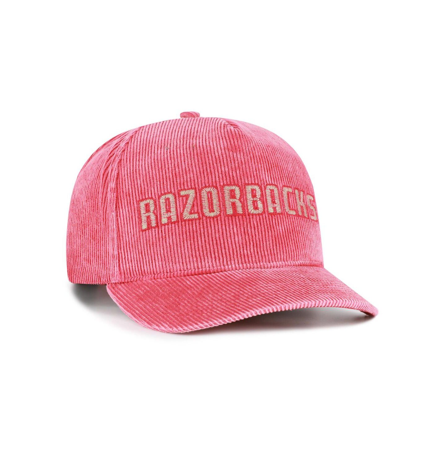 Мужская кепка '47 Brand Cardinal Arkansas Razorbacks Reclaim Snow Wash Corduroy Hitch Adjustable Hat — фото 3
