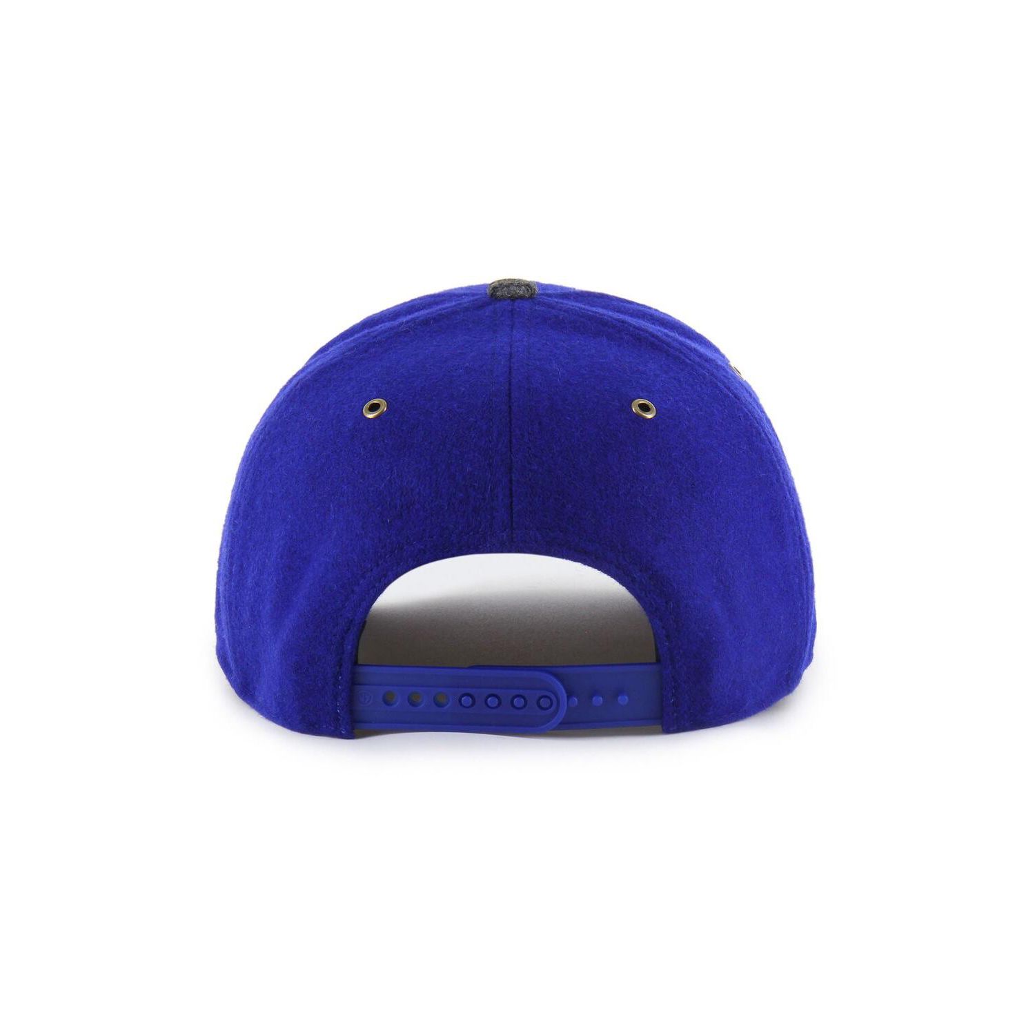 Men's and Women's Royal Kentucky Wildcats Windowpane Plaid Collection Hitch Adjustable Hat