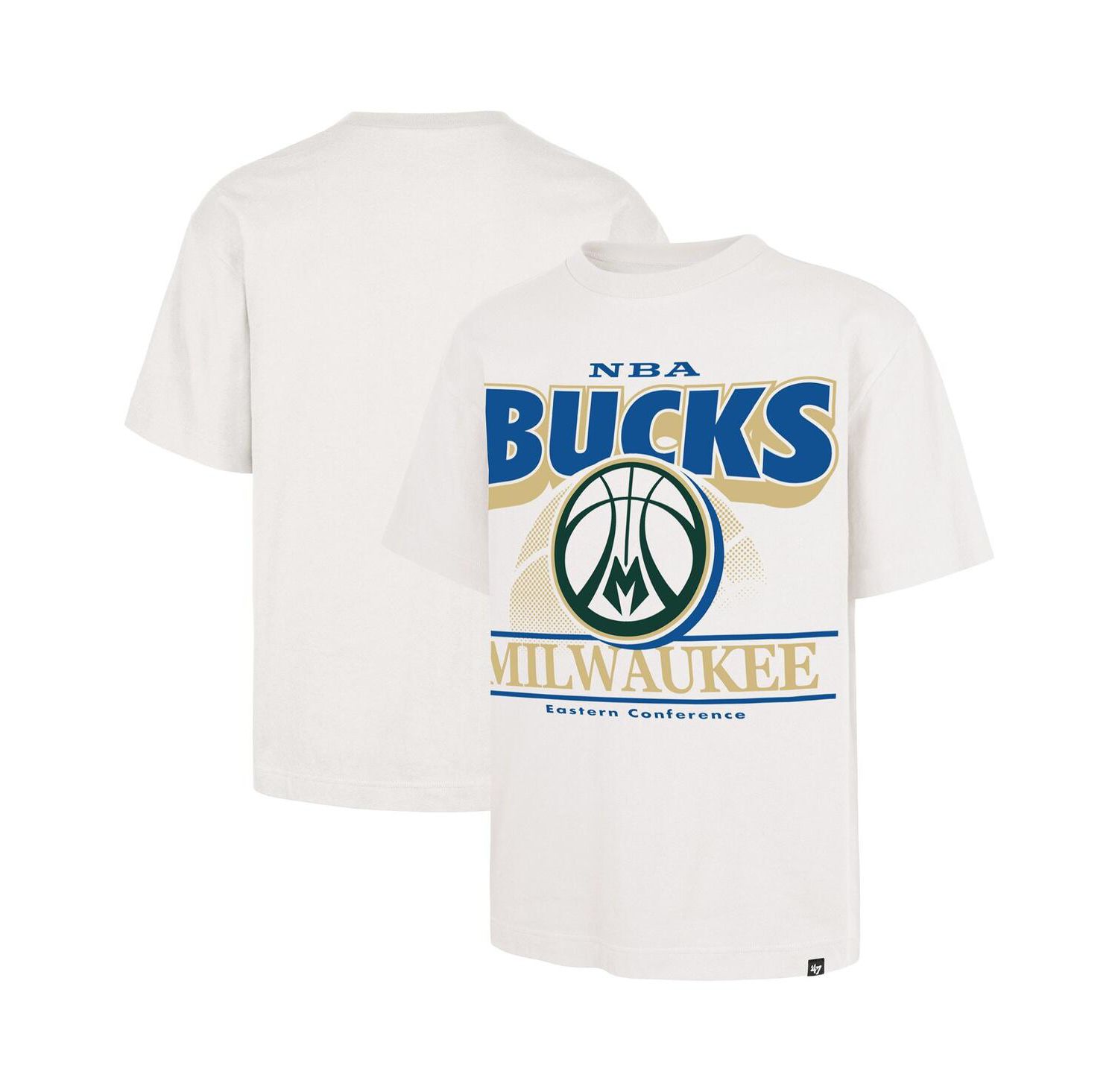 Men's White Milwaukee Bucks City Edition Shifty Foundation T-Shirt