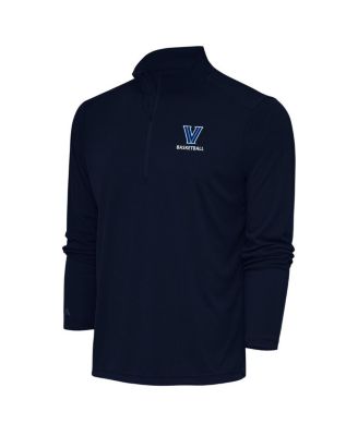 Men's Navy Villanova Wildcats Basketball Tribute Quarter-Zip Pullover