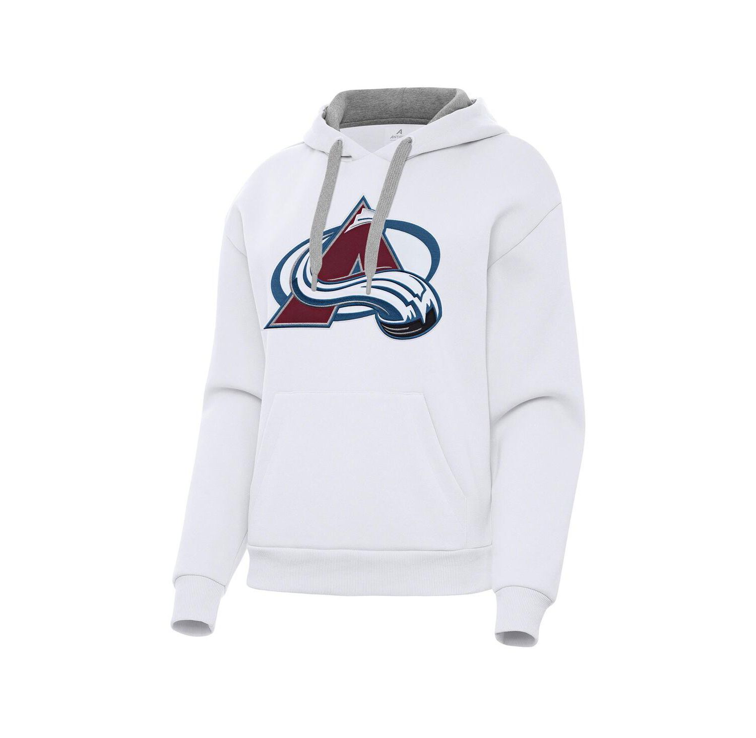 Women's White Colorado Avalanche Victory Pullover Hoodie