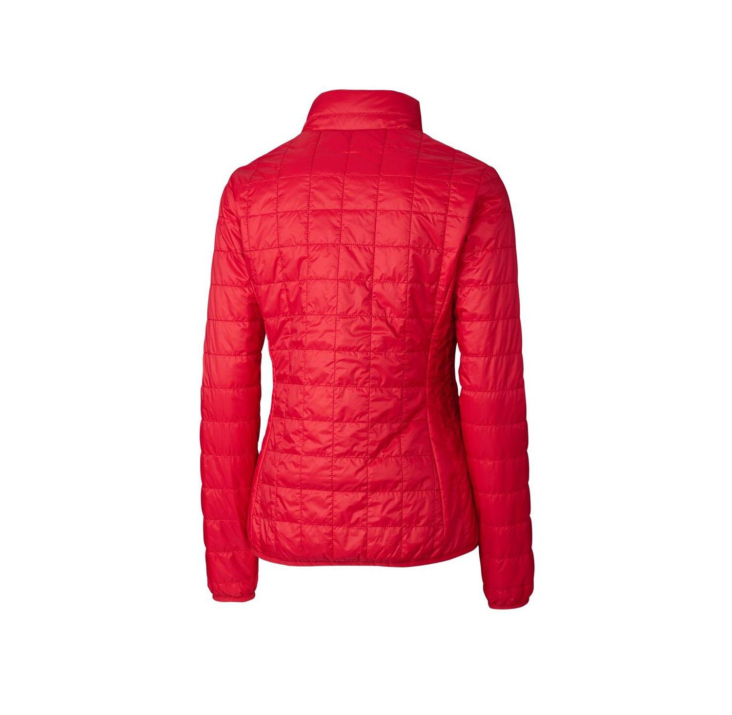 Women's Red Louisville Cardinals Rainier Eco Insulated Puffer Full-Zip Jacket