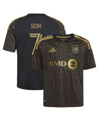 Big Boys and Girls Son Heung-Min Black LAFC 2026 Primary Kit Replica Jersey