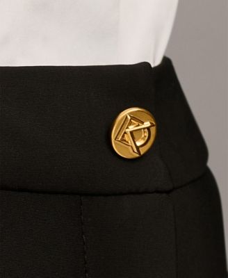 slim fit dress slacks 42 Black And Gold Stripe Suit
