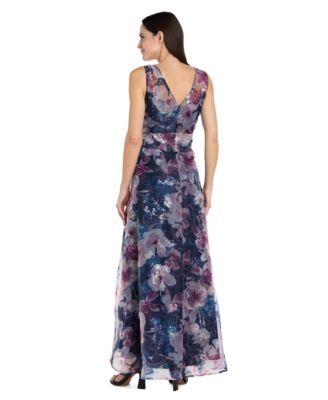 sachin and babi light blue dress Women's Party/Cocktail Floral Dresses main image 1