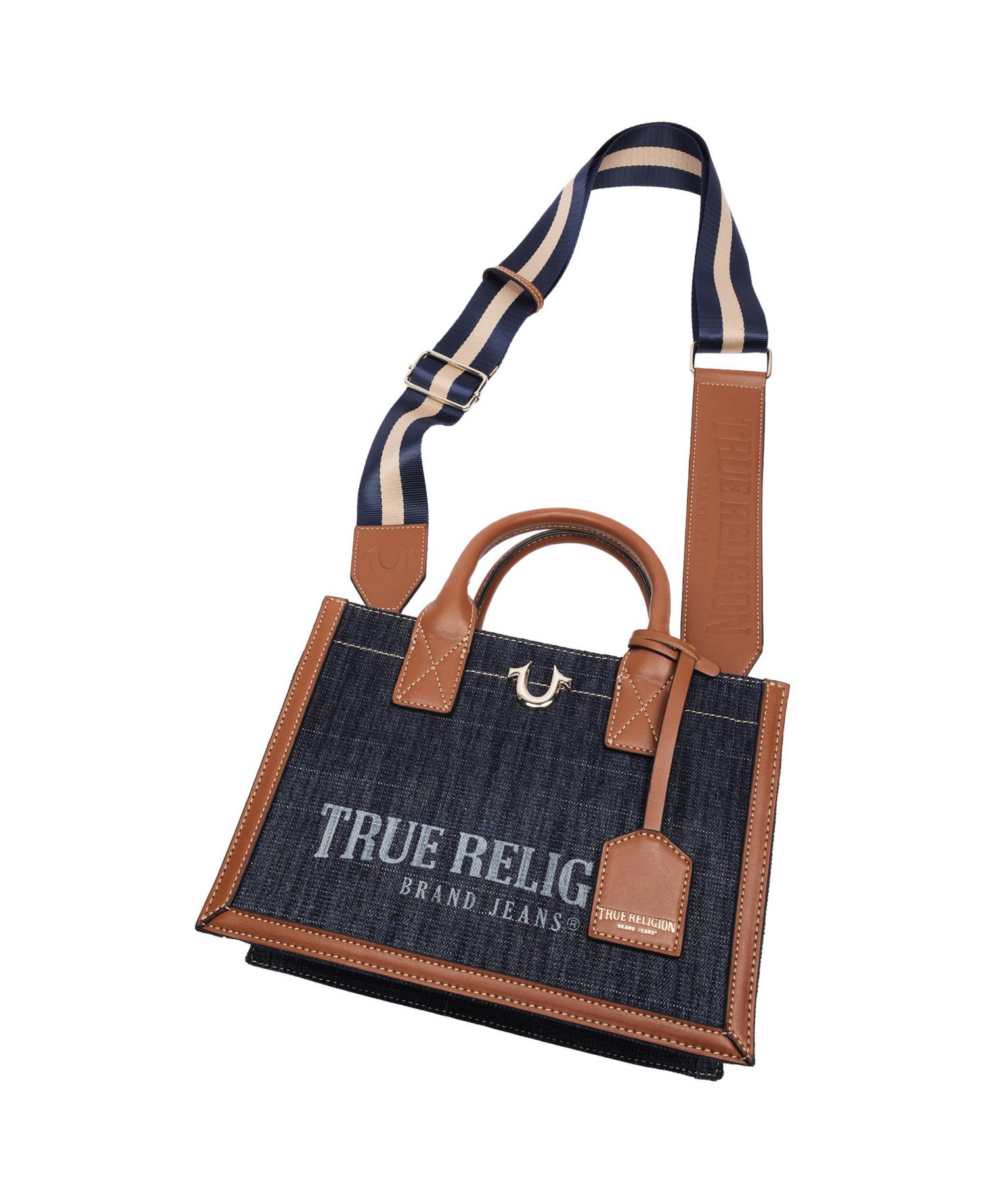 Modern Edge Denim Tote
