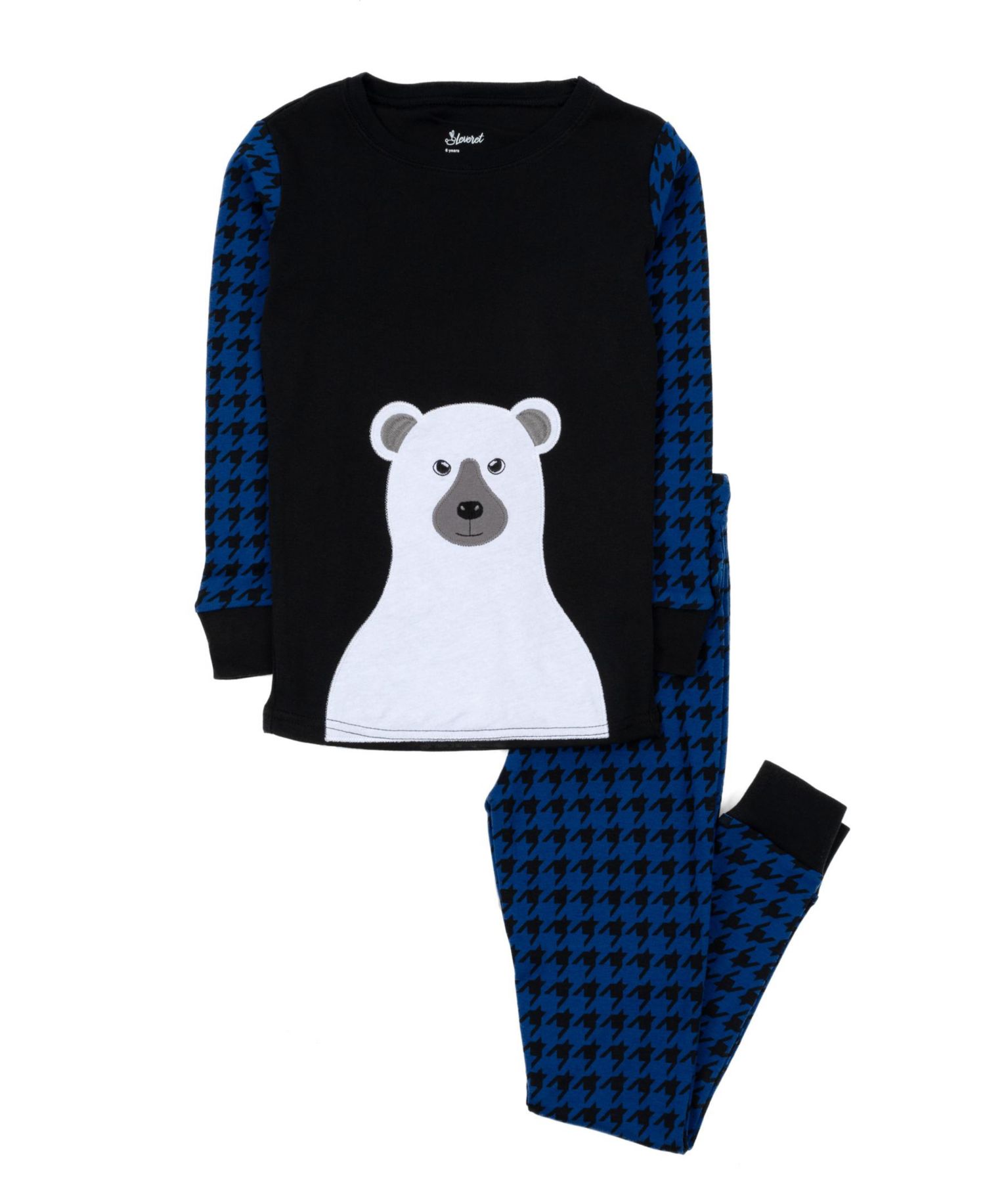Baby Two-Piece Cotton Long Sleeve Shirt and Pants Pajama Set - Cozy Critter Prints
