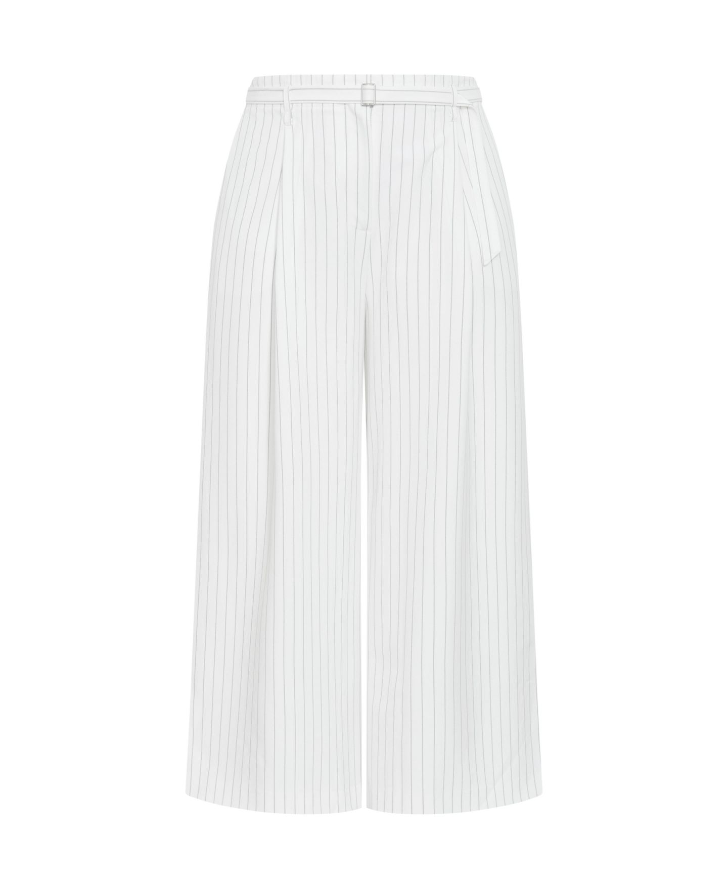 Женские брюки CITY CHIC Pinstripe Wide Leg, цвет: Слоновая кость — фото 4