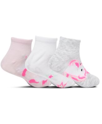 Big Kids 3-Pack Enchanted Dreams Quarter Socks from Finish Line