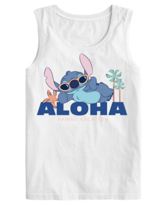 Men's Aloha Stitch Round Neck Graphic T-Shirt