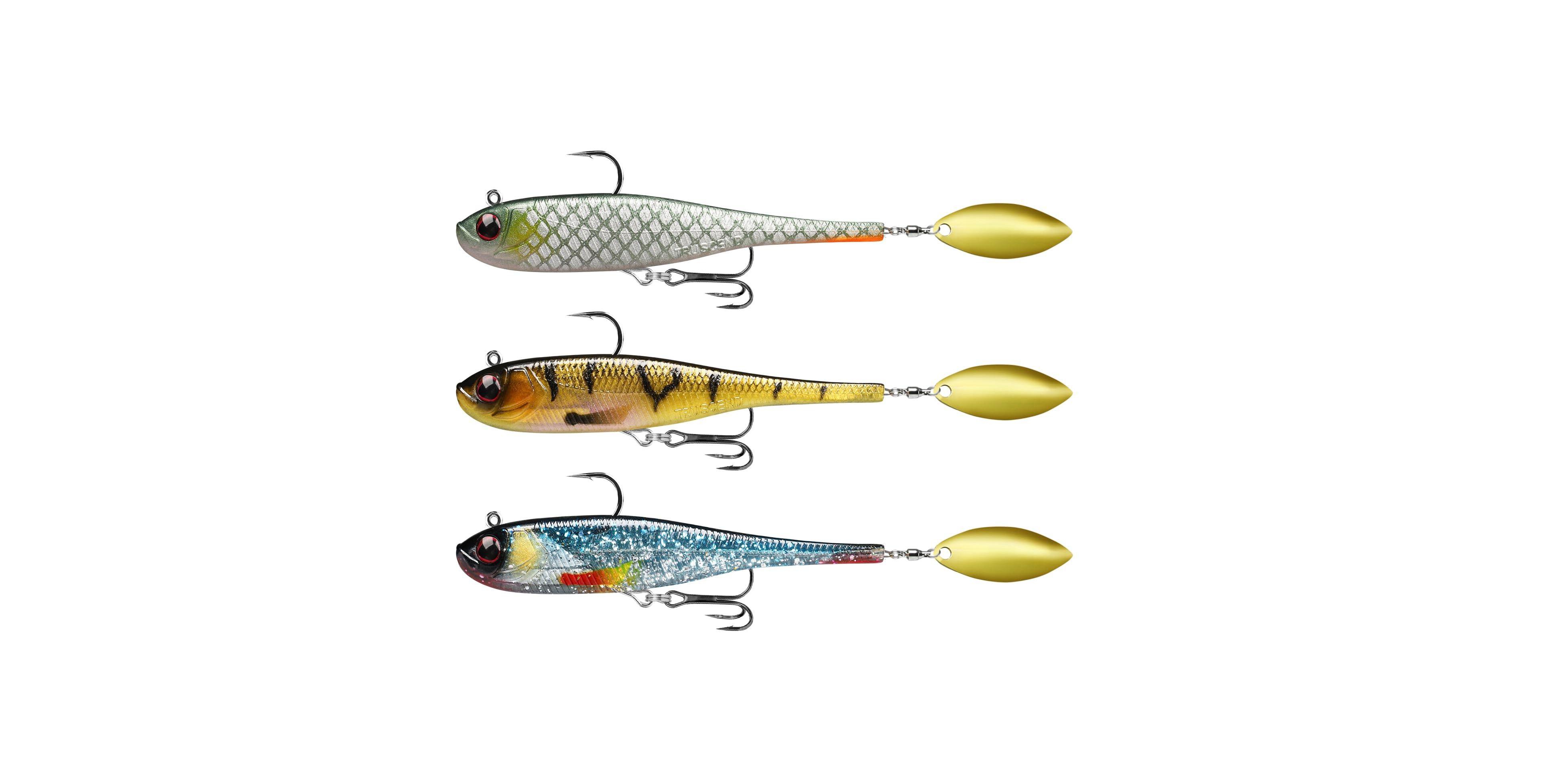 Gnuadz Easy Catch Pre-rigged Soft Swimbaits Vibrating Action Bass Fishing Lures