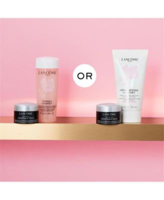 GET MORE! Free 2-Pc. Gift with any $80 Lanc&ocirc;me Purchase. Total Gift Value up to $169!