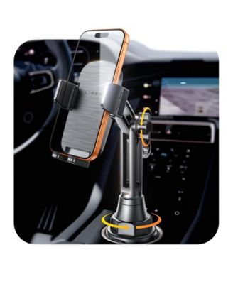 Car Cup Holder Phone Mount, Adj Long Neck 360degree(s) Phon Holder for Car, Stable Dashboard-Free Mount for iPhone, Samsung, Truck, Golf Cart