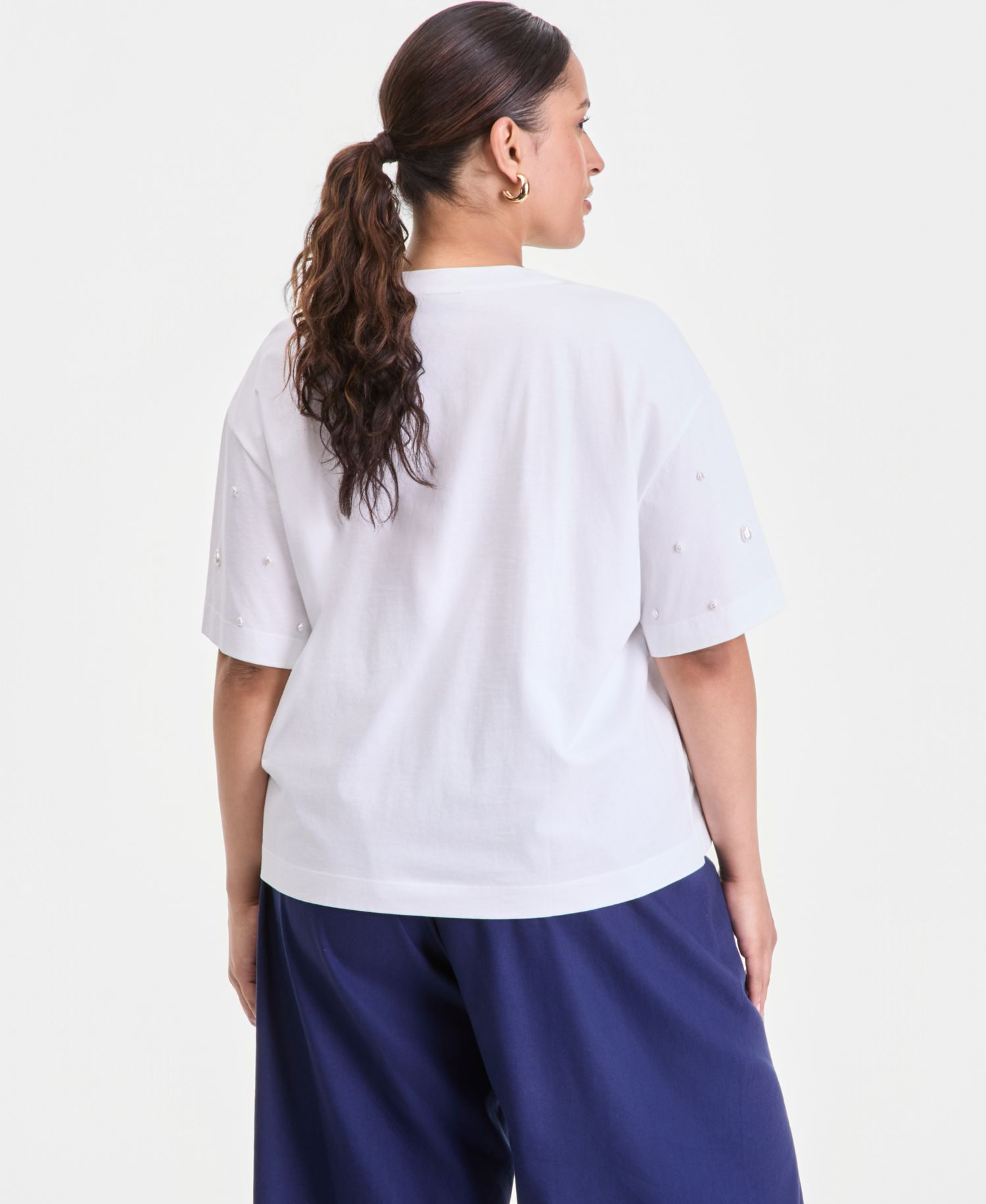 Plus Size Jeweled T-Shirt