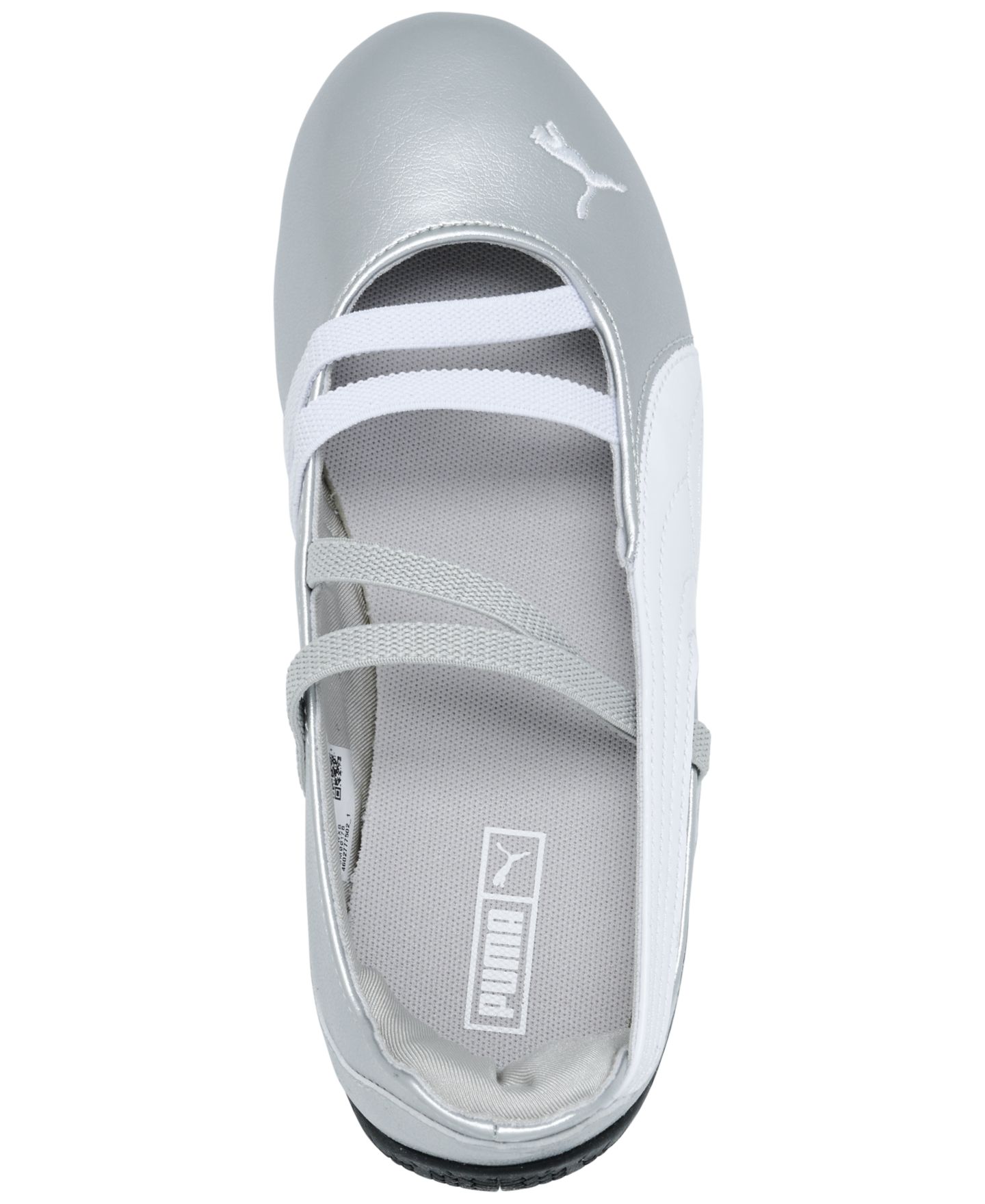Обувь Puma Speedcat Ballet Suede Mary Jane Shoes from Finish Line для девочек, цвет: Серый — фото 5