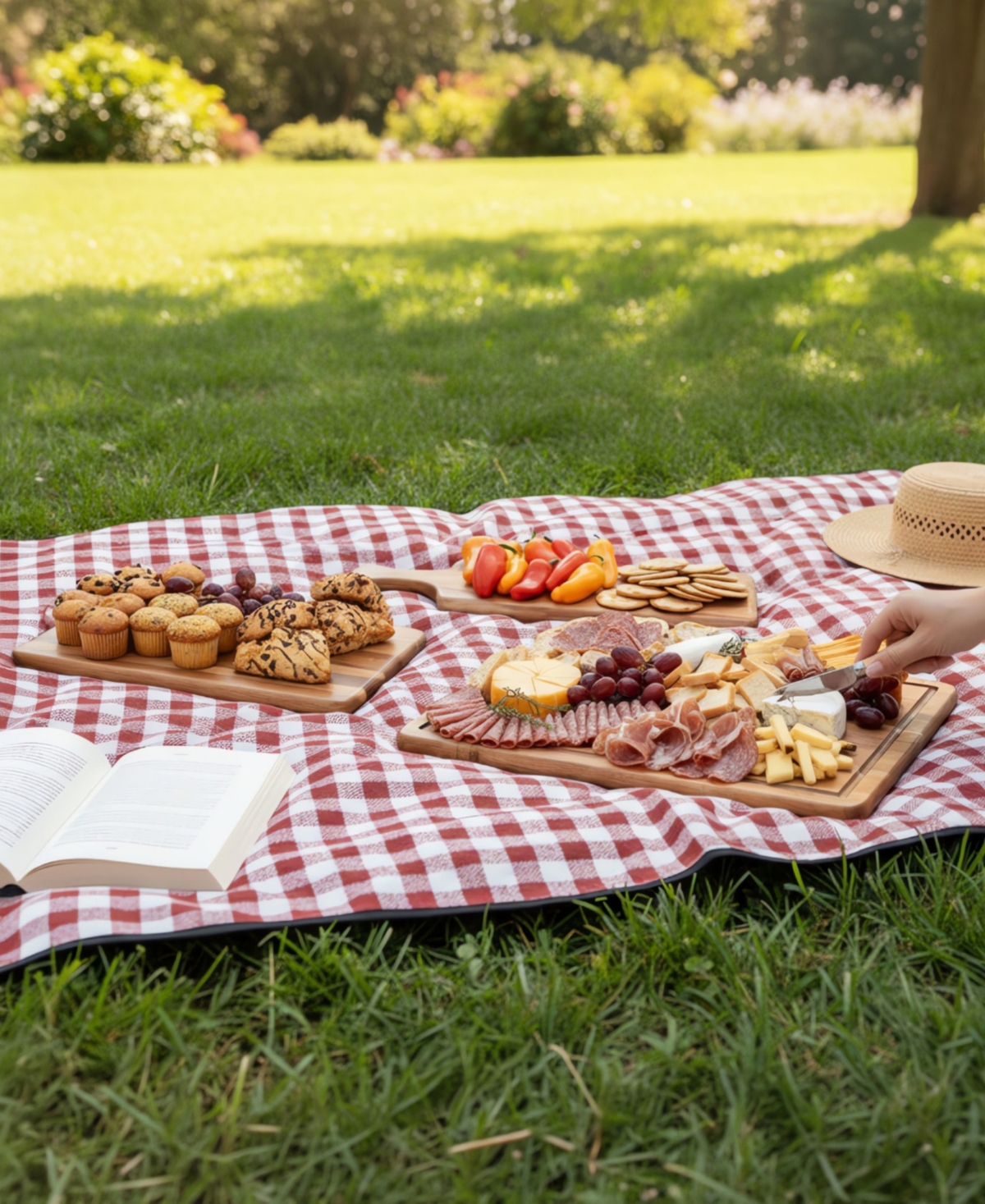 Toscana Acacia Wood 3-Pc. Charcuterie Board Set