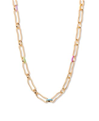 Gold-Tone Plated Del Mar Chain Necklace