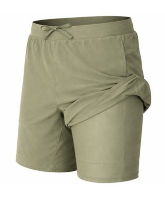 Men's Regular-Fit Stretch Running Shorts