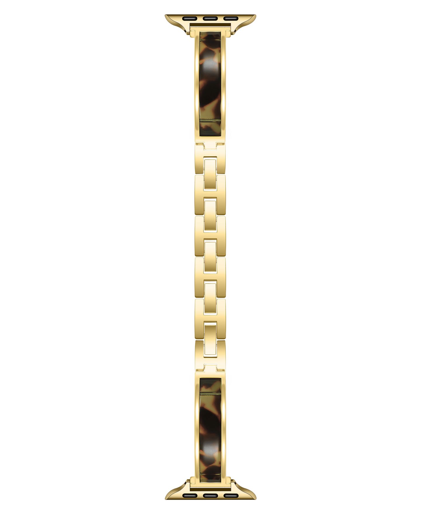 Ремешок для часов Posh Tech Addison Metal and Tortoise Band for Apple Watch, цвет: Коричневый — фото 3