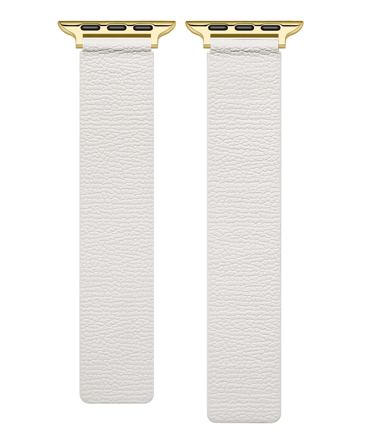 Ремешок для часов Posh Tech Lychee Magnetic Silicone Band for Apple Watch, цвет: Облачный белый — фото 3