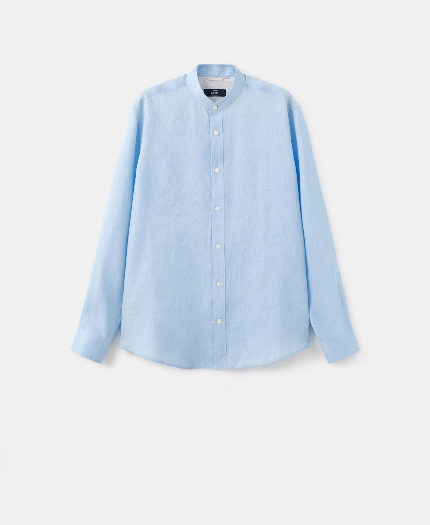 Men's Mao Collar Shirt
