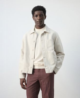 Men's Cotton-Linen Denim Jacket