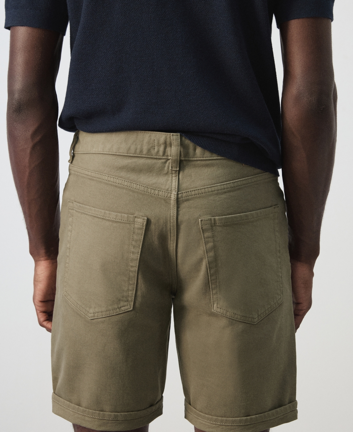 Mango Men's Slim-Fit Denim 9.45" Bermuda Shorts