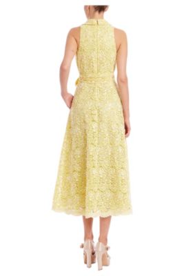 pink orange maxi dress UMGEE Smocked V-Neck Maxi Dress