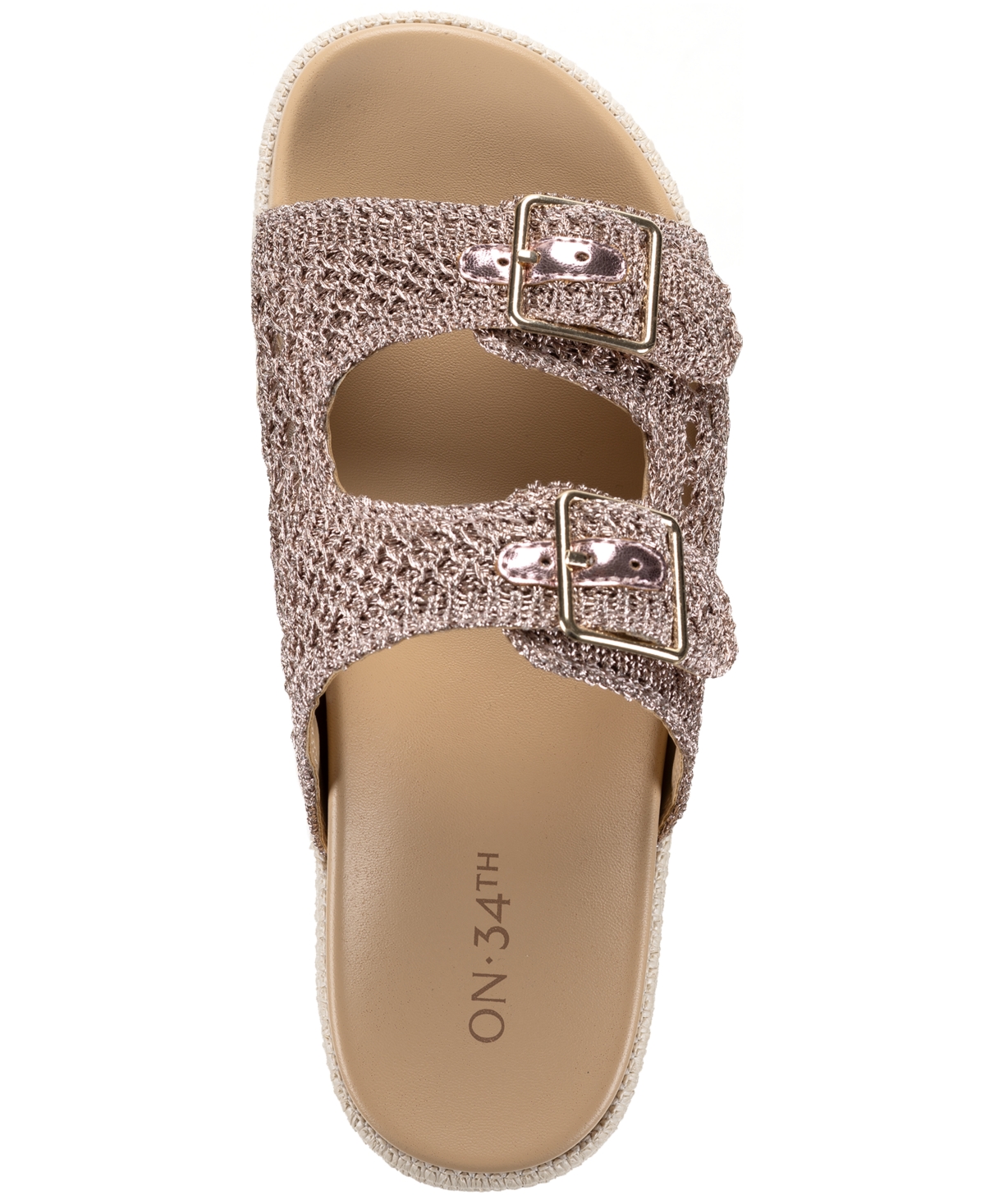On 34th Women's Tatyana Round Toe Flat Sandals, Macy's Exclusive