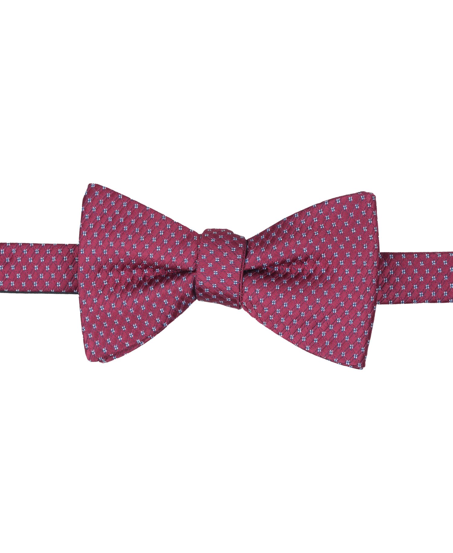 Men's Printed Bow Tie and Pocket Square Set