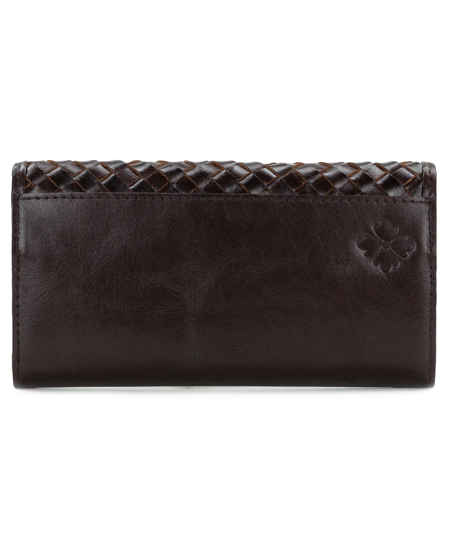 Женский кошелёк Patricia Nash Terresa Distressed Leather Wallet, цвет: Шоколадный — фото 2