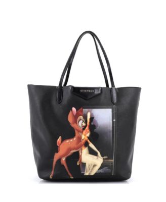 Large Antigona Shopper Printed Canvas