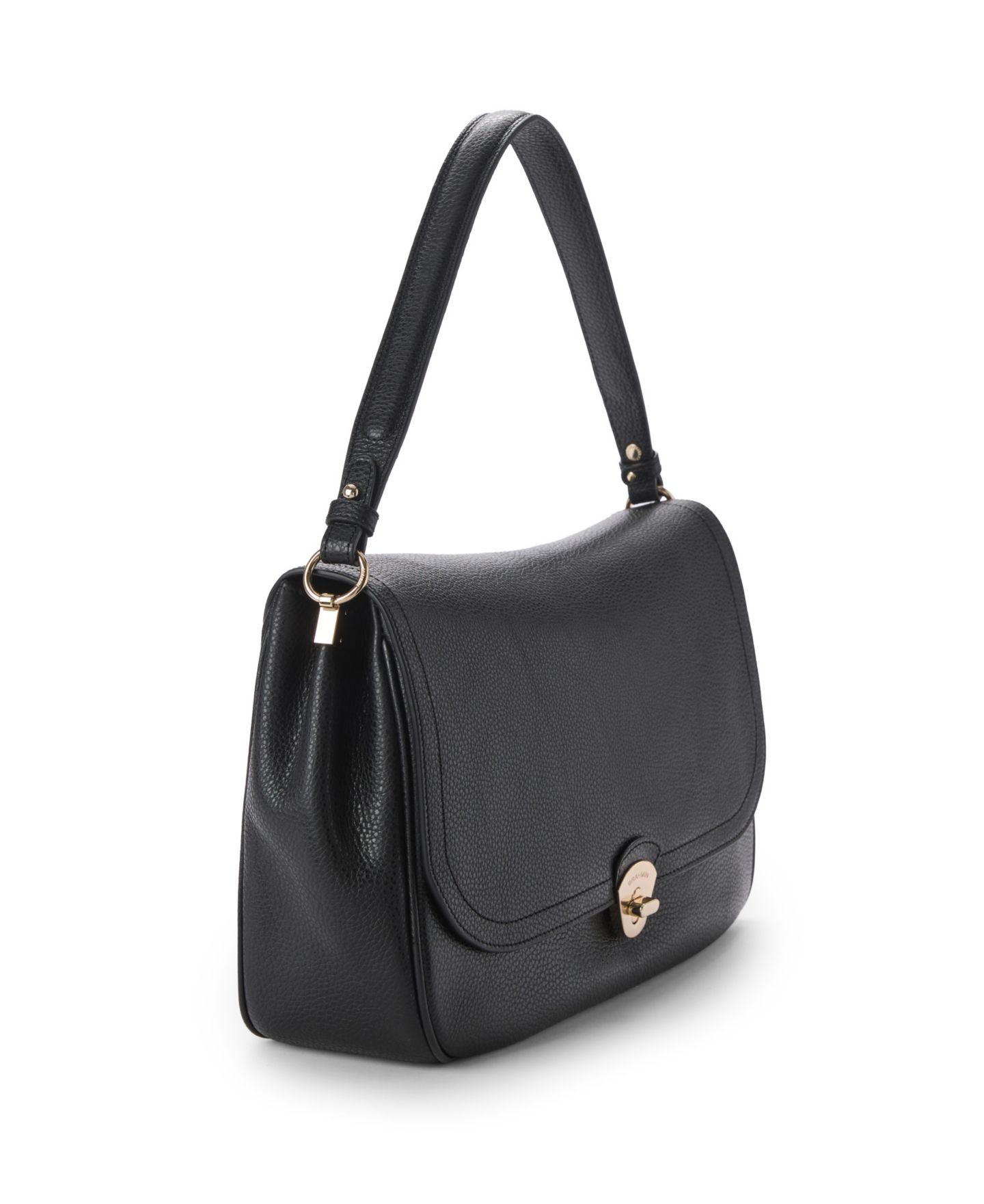 Женская сумка Brahmin Jolene Basel Medium Leather Shoulder Handbag, цвет: Чёрный — фото 3