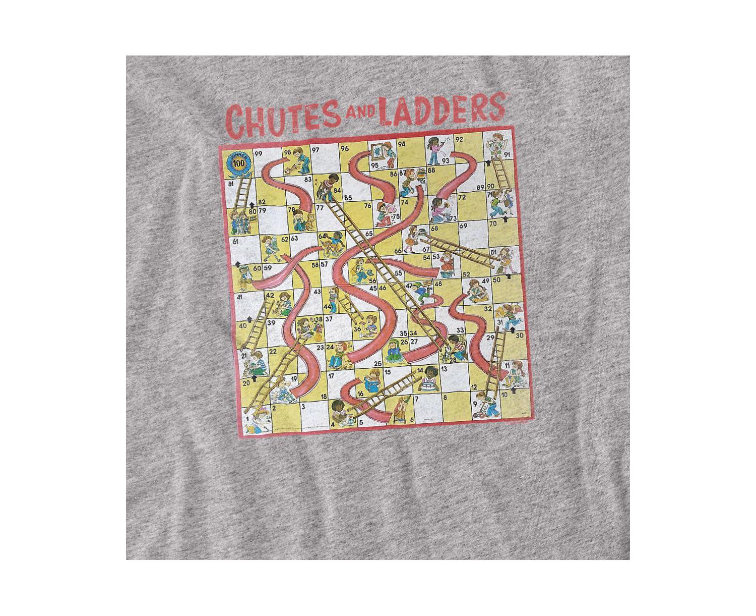 Men's + Chutes And Ladders 79 Game Board T-Shirt
