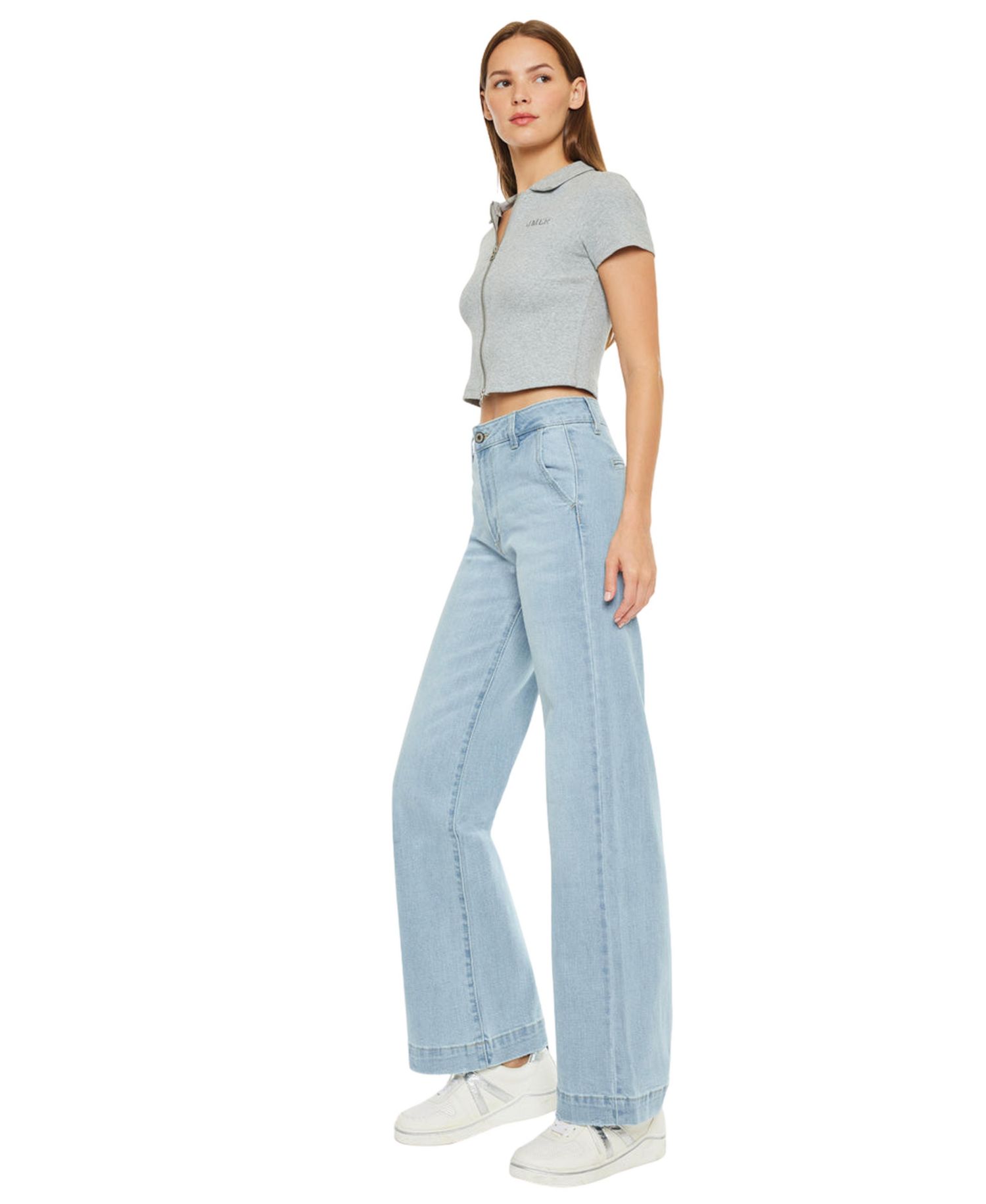 Women's Celine Ultra High-Rise Wide Jeans
