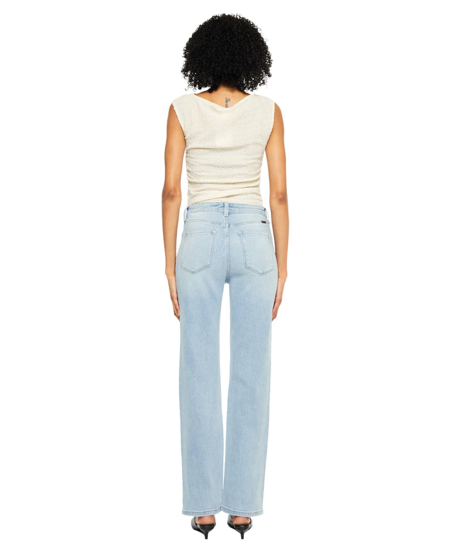 Women's Cheriese High Rise Straight-Leg Jeans