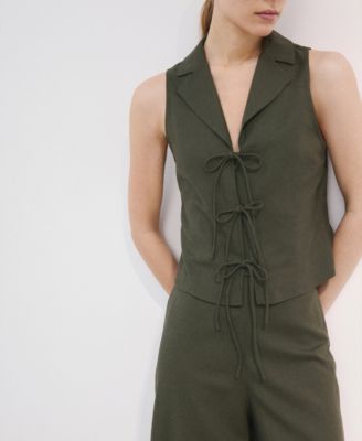 Women's Straps And Bows Shirt