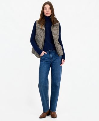 Women's Packable Fleece-Lined Vest