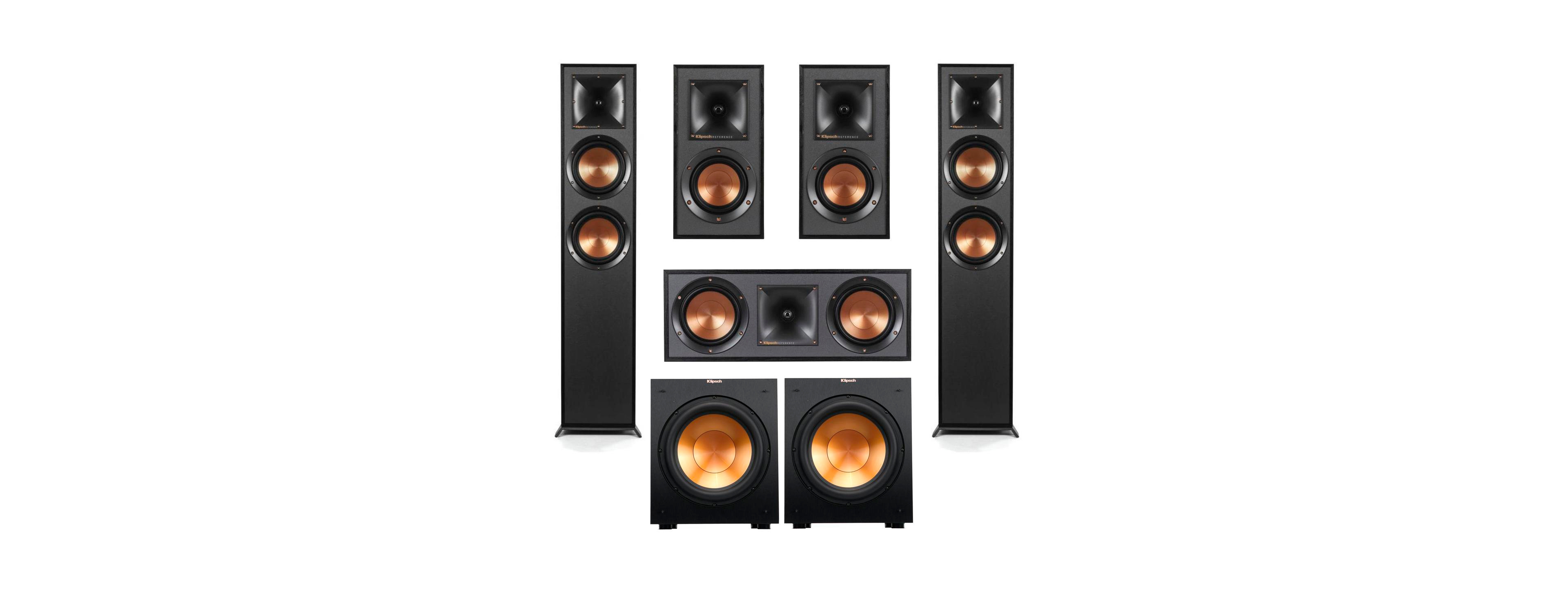Klipsch Reference Series 5.2 Dolby Atmos Home Theater Speaker System