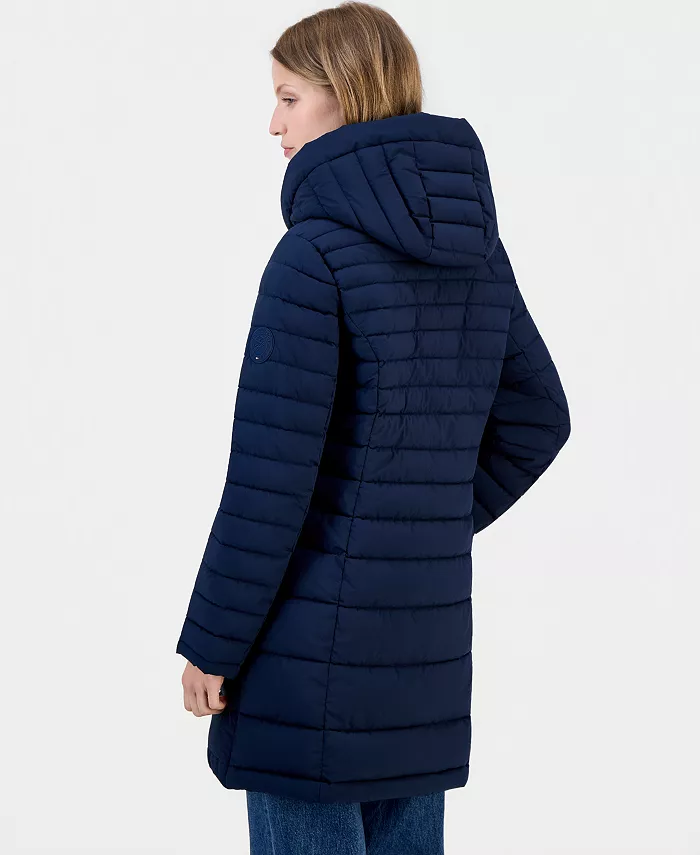 Women's Puffer Packable Hooded Coat - thumbnail 5